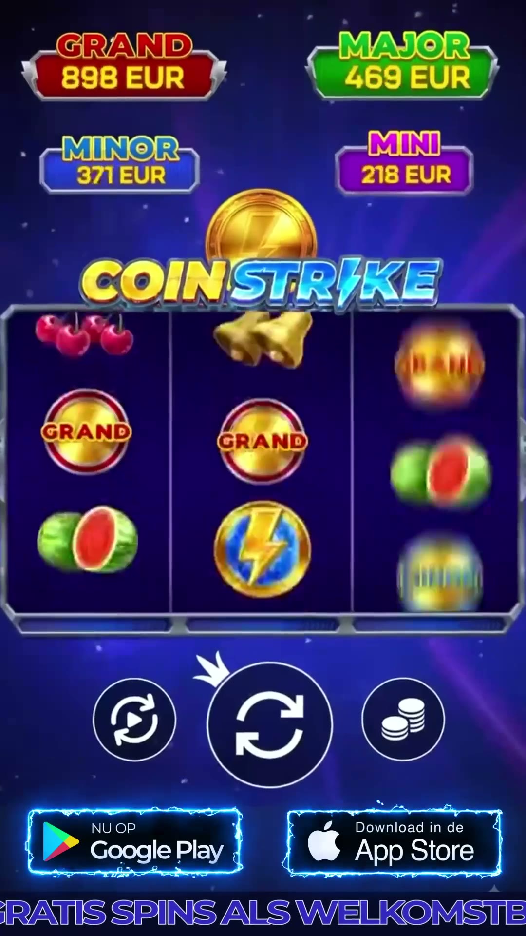 Coin Strike — Mega & Epic Win (NL)