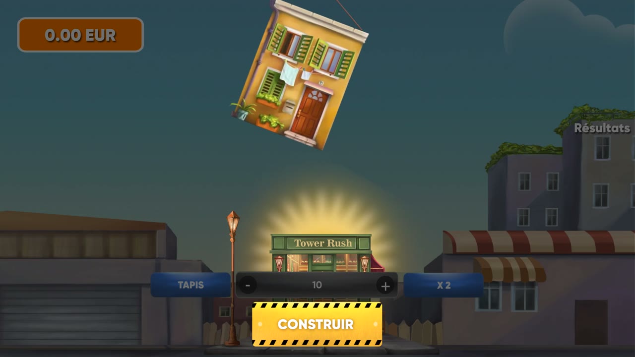 Tower Rush — горизонтальный креатив (FR)